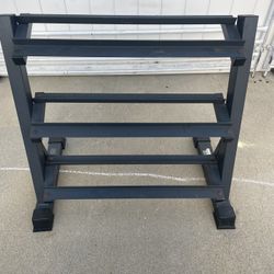 Dumbbells Rack.          30 Dollars 