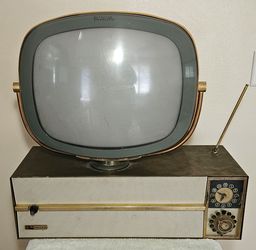 1950s Philco Predicta TV H3412 Siesta Swivel Television UNTESTED Vintage Retro Atomic MCM Space Age