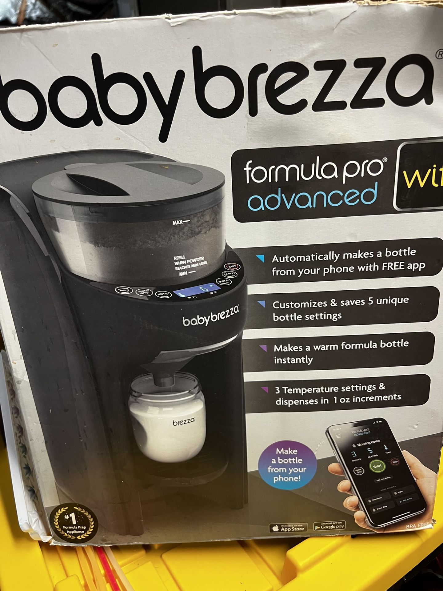 baby brezza formula pro advanced with wifi