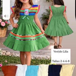Girls Mexican Dresses - Variedad de Vestidos Para Niñas