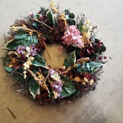 Artificial Floral Wreath