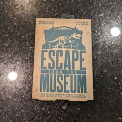 Escape From The Museum: Escape Room Card Game