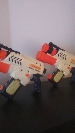 Nerf water guns