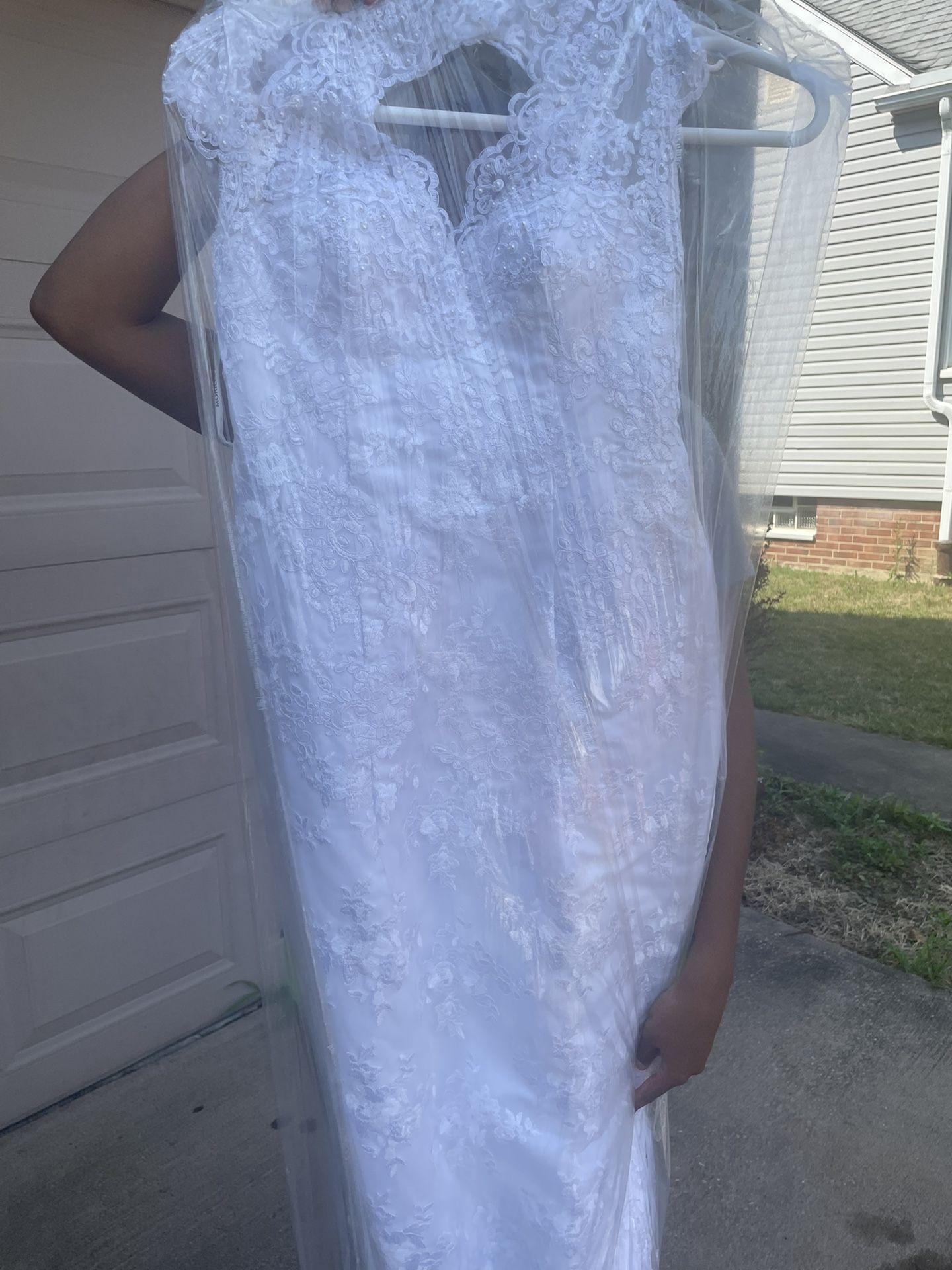 Custom Wedding Dress Never Worn
