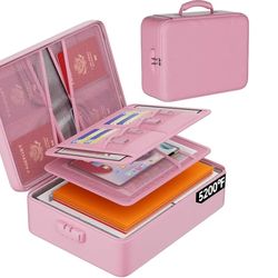 Document Organizer with Lock,Upgraded Heat Insulated