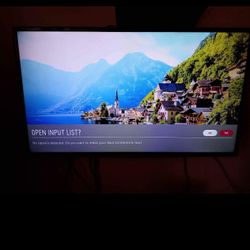 55" LG 4K SMART TV WITH REMOTE AND HDMI PORTS $400 FINAL PRICE 