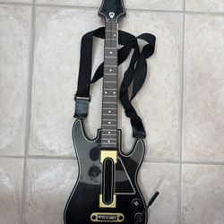 Guitar Hero Guitar Strap Battery Cover No Dongle 