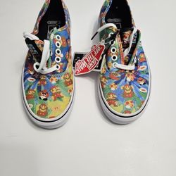 Brand New Mario Vans 6.5 M 8 W