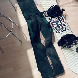 Snowboard With Case