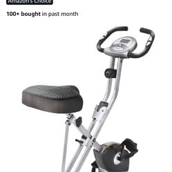 Exerpeutic Stationary Foldable Exercise Bike