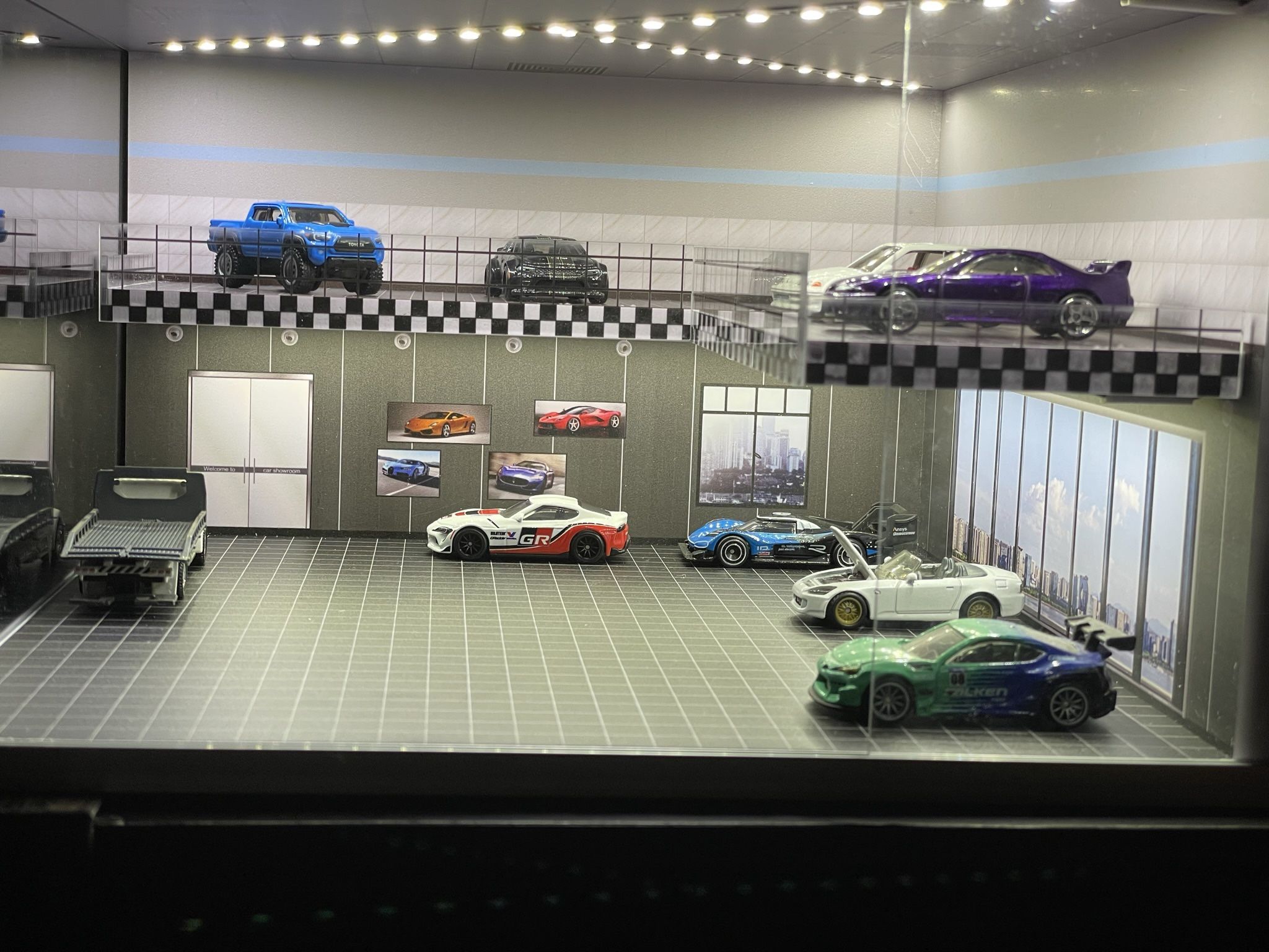 Car Garage Diorama