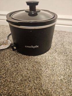 Crockpot Small Slow Cooker Black