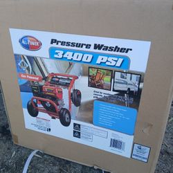 Pressure Washer 3400psi 