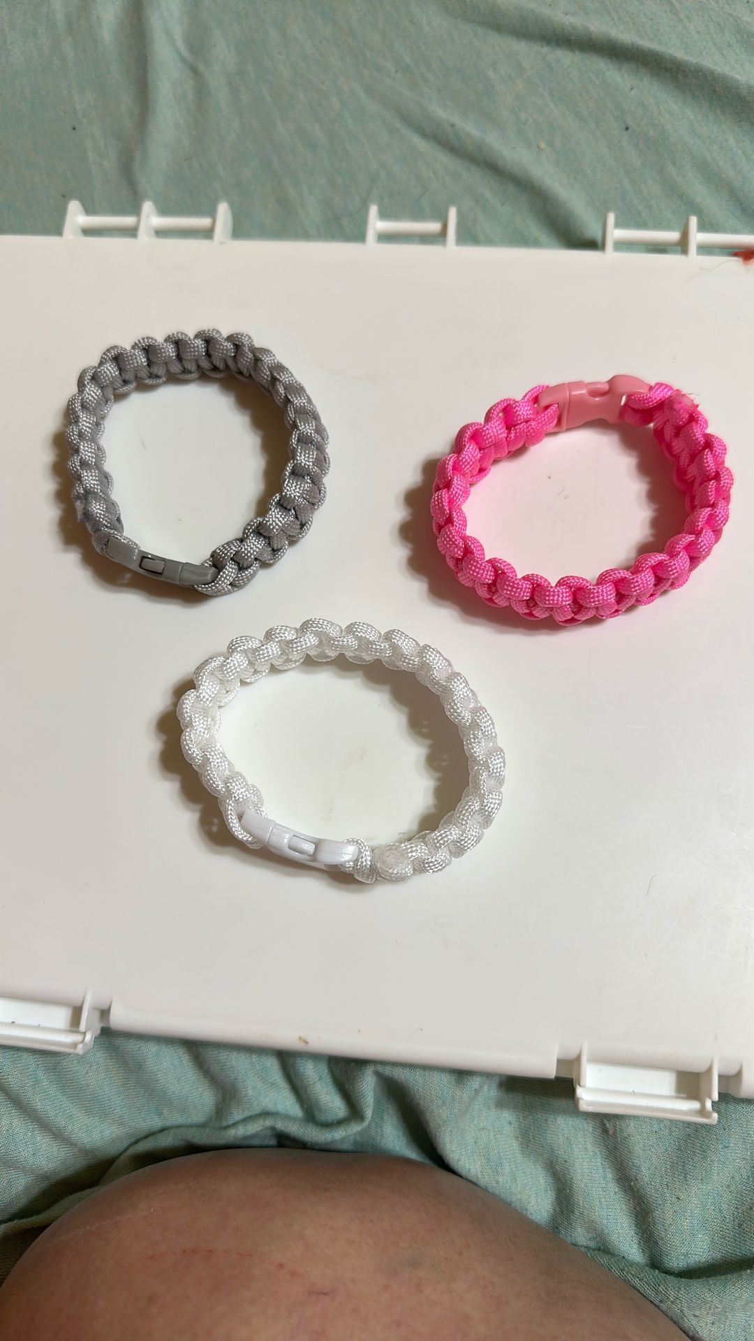 Pulcera De Paracord Nuevas 10 Cada Una