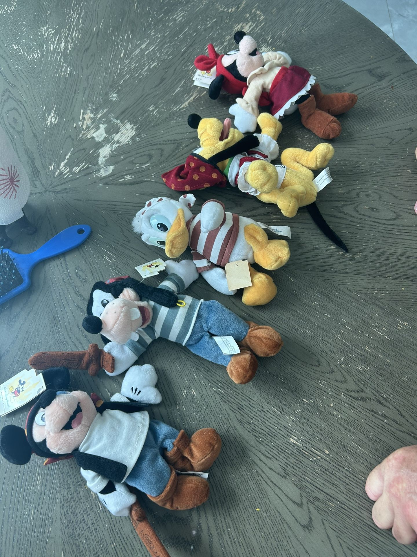 Antique Disney World plushy pirate collection