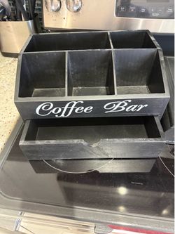 Decorative coffee bar piece