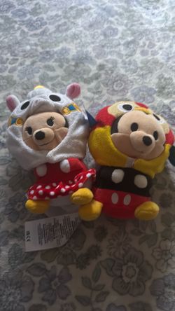 Minnie & Mickey plush