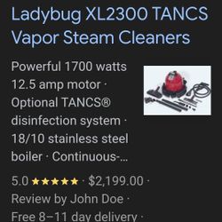 LADYBUG XL 2300  DISINFECTING SYSTEM