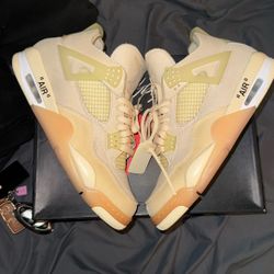 Off white Jordan 4 