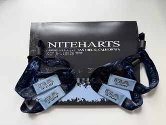 Niteharts 3-day GA Wristband