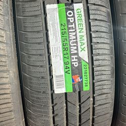 NEW TIRE 215-55-R17 94V