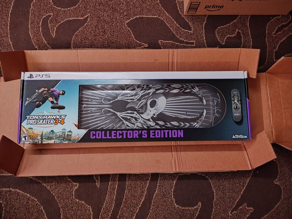 PS5 tony hawks pro skater 3+4 collectors edition 3 4 hawk