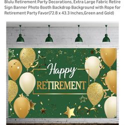 Retirement party items