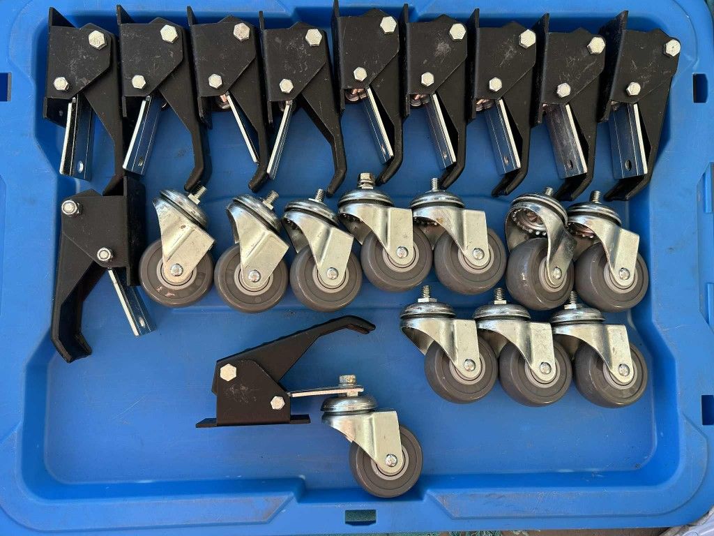 Rueda Escalonada Para Banco De Trabajo 2.5"