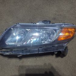 2012 Honda Civic Headlight Left OEM Good Condition $110