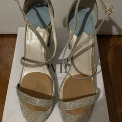 David Bridal Shoes 8 1/2 Size $10
