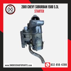 00-02 CHEVROLET SUBURBAN, TAHOE, SILVERADO, YUKON 5.3L STARTER OEM/USED PART