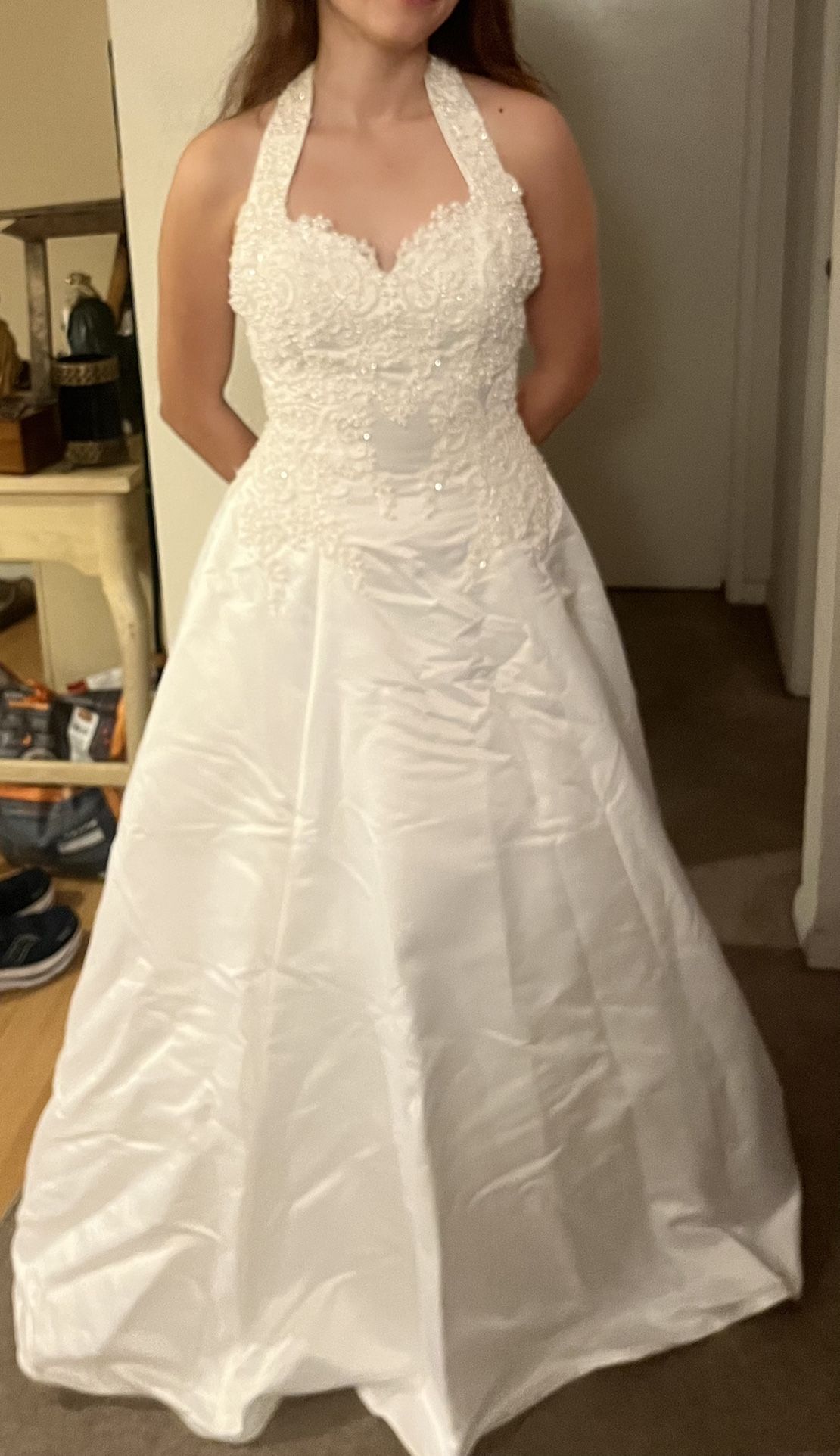 Wedding dress -white- Bust Size 34 Waist 29 Hips 35