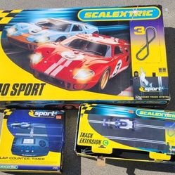 Scalextrc Slot Car Set