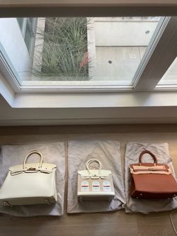 Authentic lot Hermes Bag 3 Bags 600$ all lot