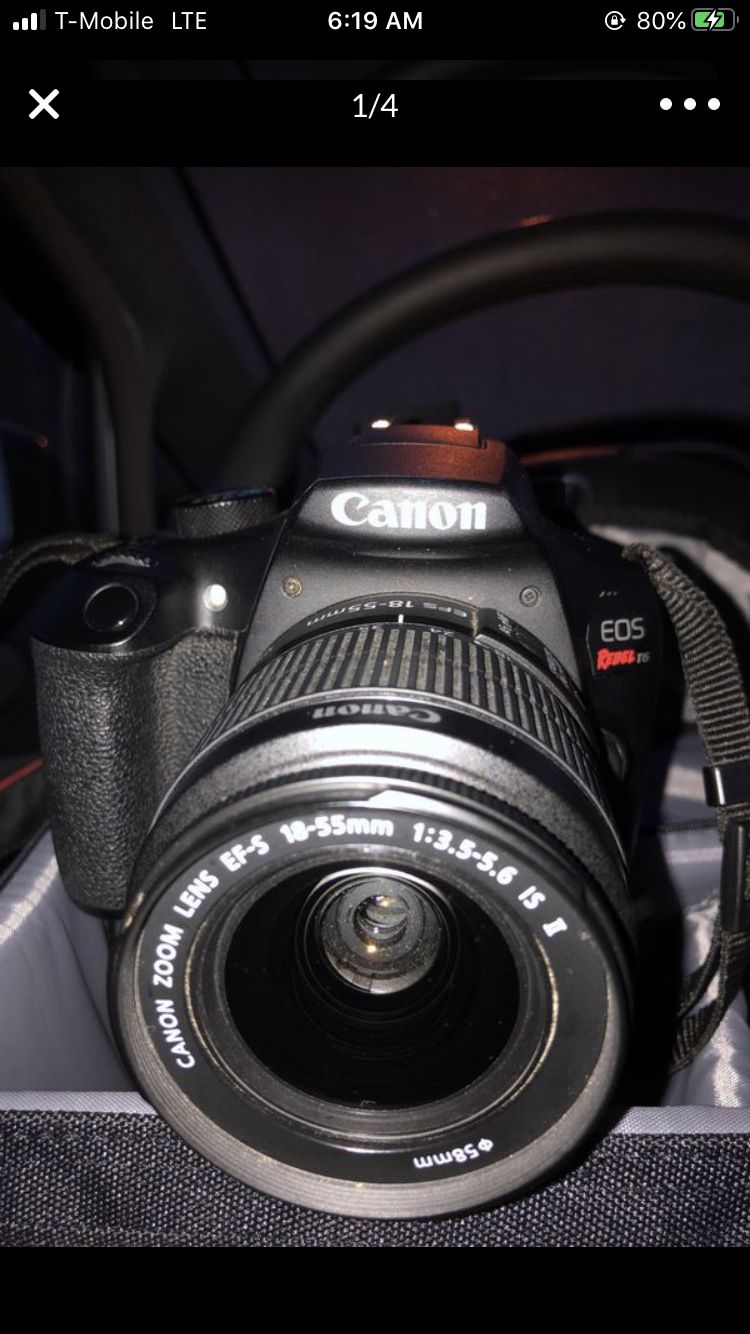 Canon Rebel T6 Camera! New!