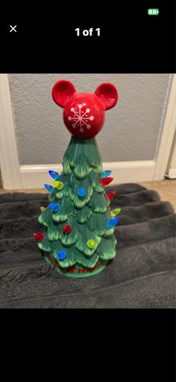 Christmas decor Mickey mouse
