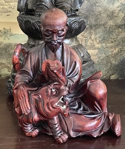 Carved Wooden "Luohan"