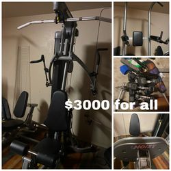 Weights Hoist gym in your house