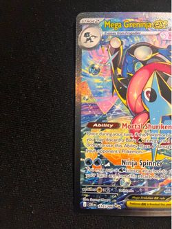 2026 POKEMON CHAOS RISING SPECIAL ILLUSTRATION RARE #116 MEGA GRENINJA