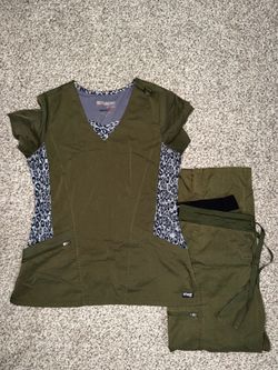 Gray’s Anatomy Leopard Scrubs