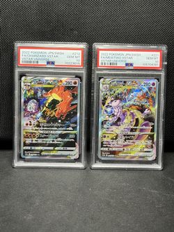 2022 Pokemon Japanese Sword & Shield Vstar Universe Fa/Mewtwo Vstar Pokemon Japanese Sword & Shield Vstar Universe Fa/Charizard Vstar 