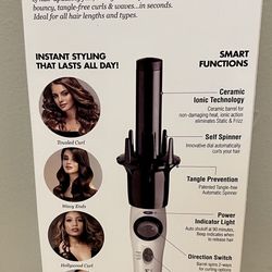 Ceramic curling hair iron 