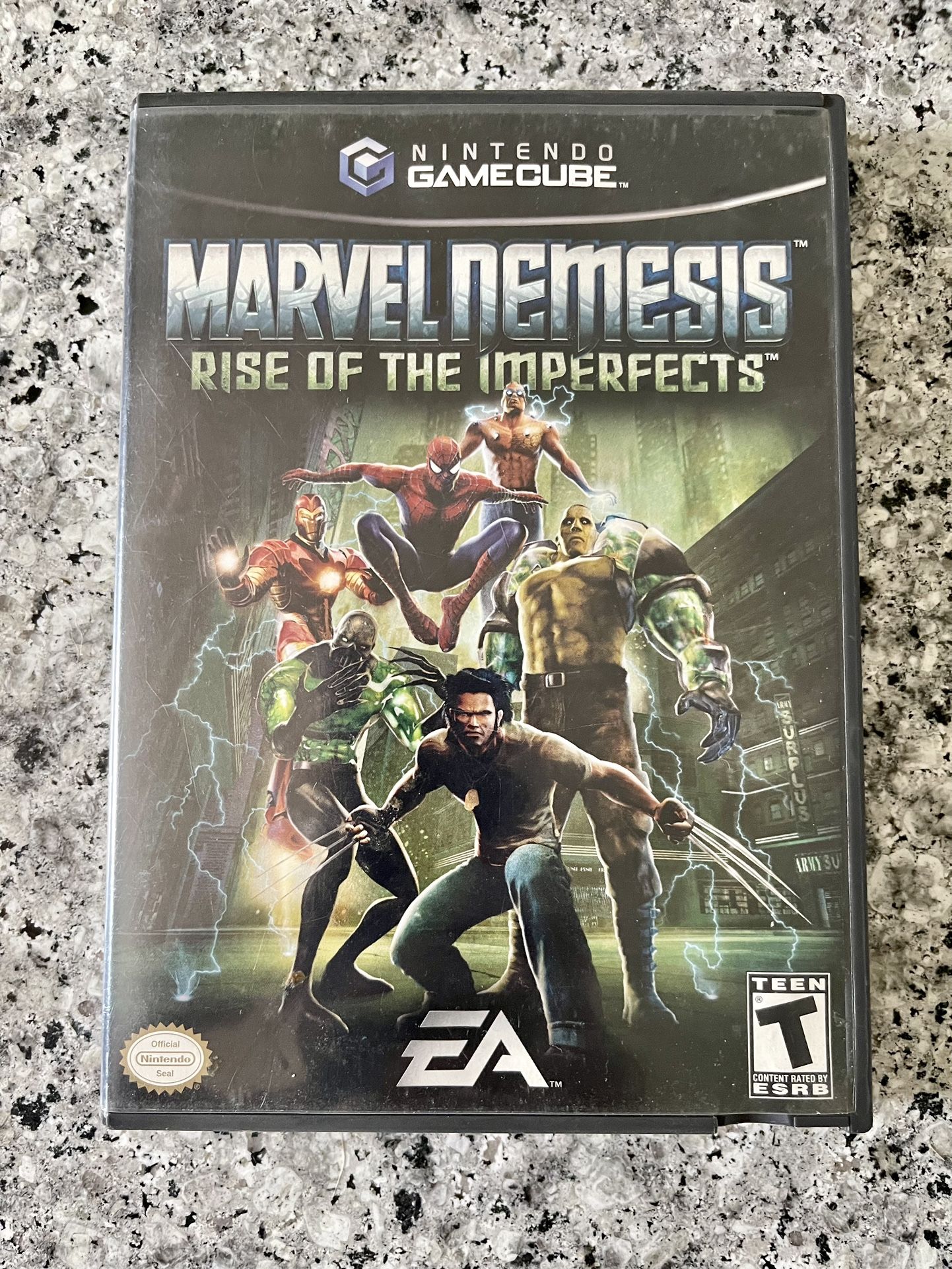 Marvel Nemesis Rise Of The Imperfects - Gamecube (CIB / Complete In Box) 