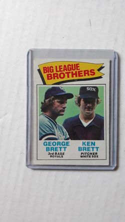 1977 Topps George Brett.