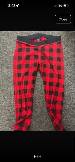 J.Crew pants looks like flannel size medium