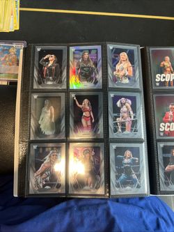 Lot Of 9 Wwe 2026 Topps Chrome 