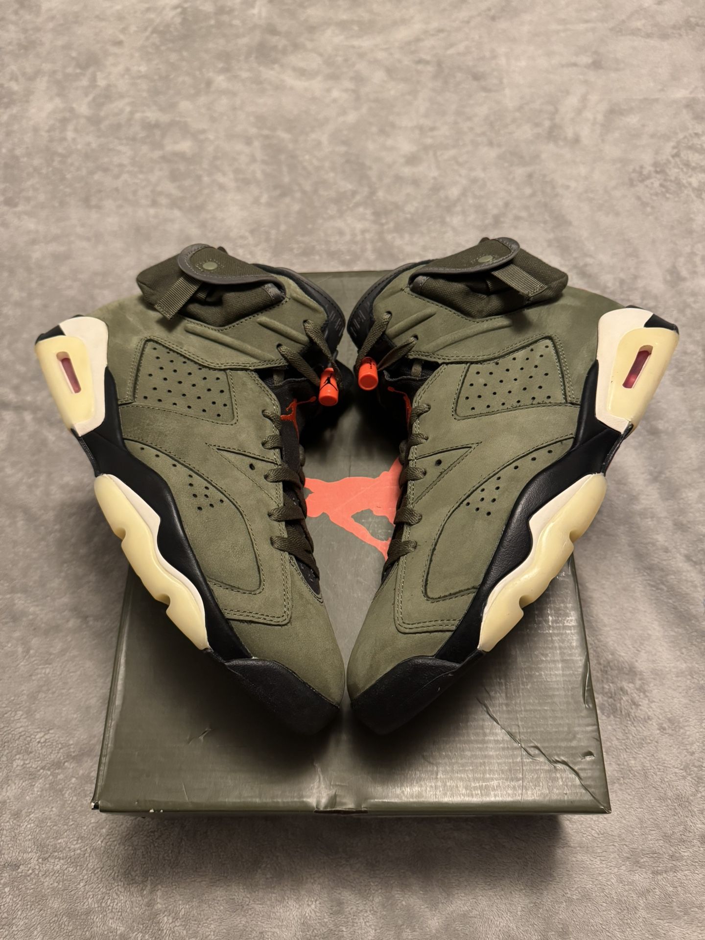 Air Jordan 6 Travis Scott Olive