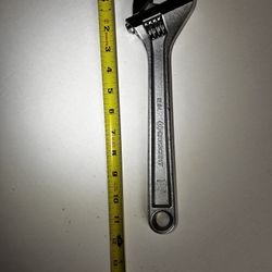 12 in. Chrome Adjustable Wrench
