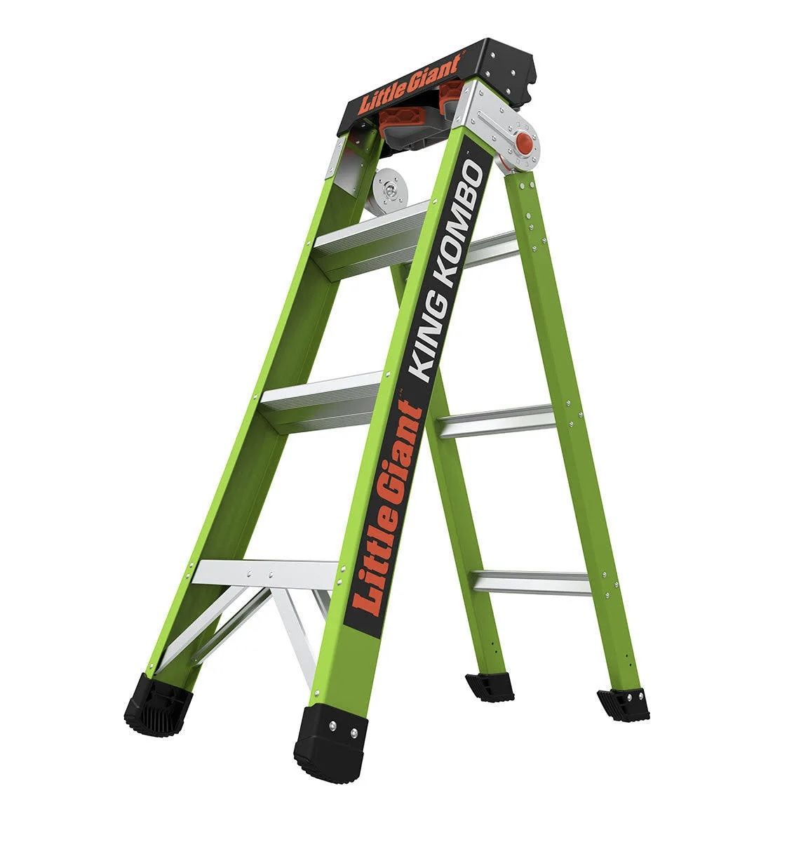 New, Little Giant Ladders, King Kombo, Professional, 4 ft. A Frame, 7 Ft. Extension