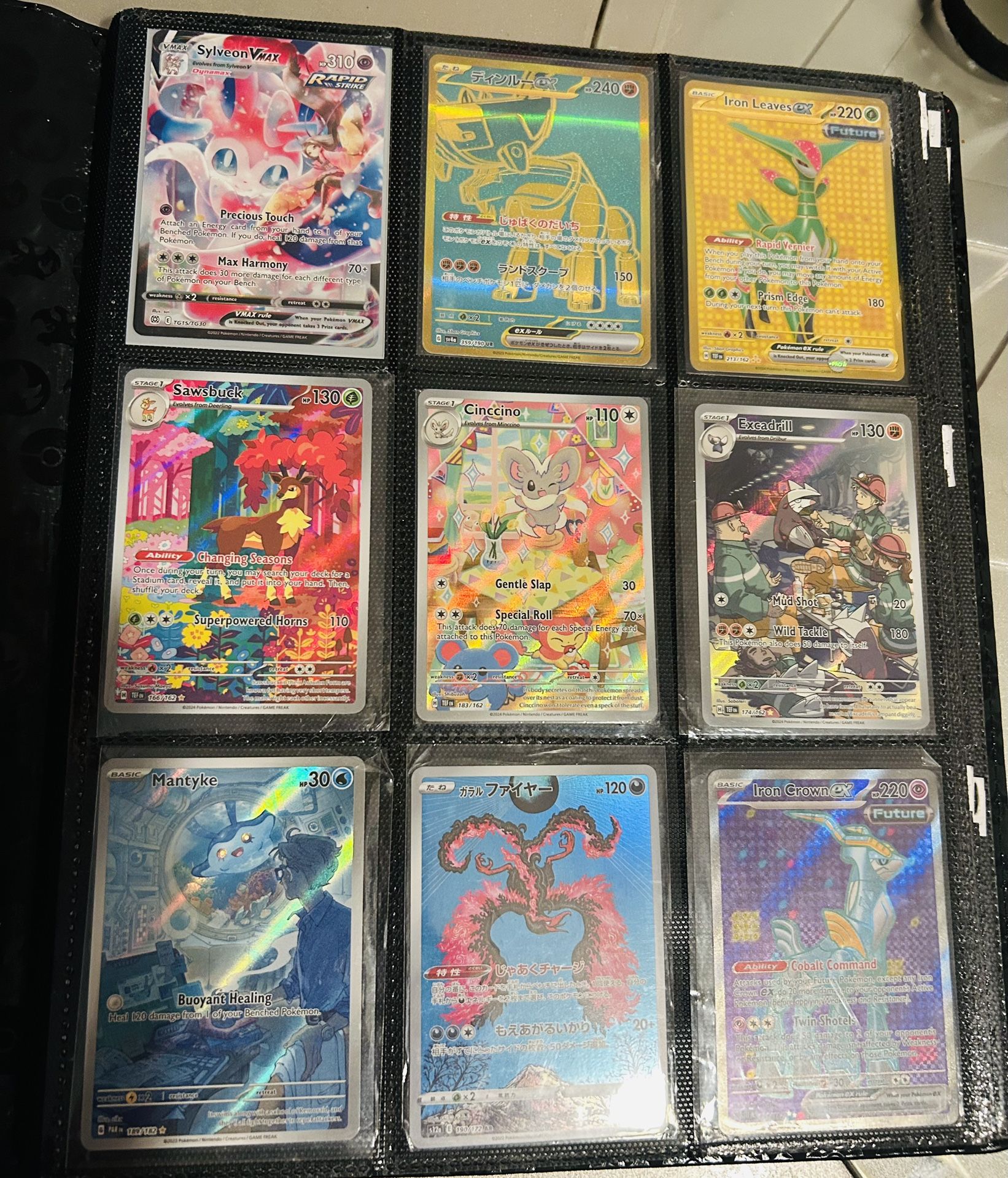 RARE POKEMON CARDS + BINDER